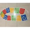 New Customized Die Cut PE Hanging String Flag For Decoration