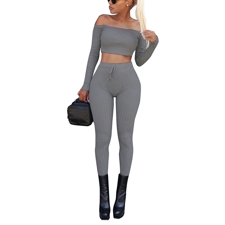 crop top sweatsuit set