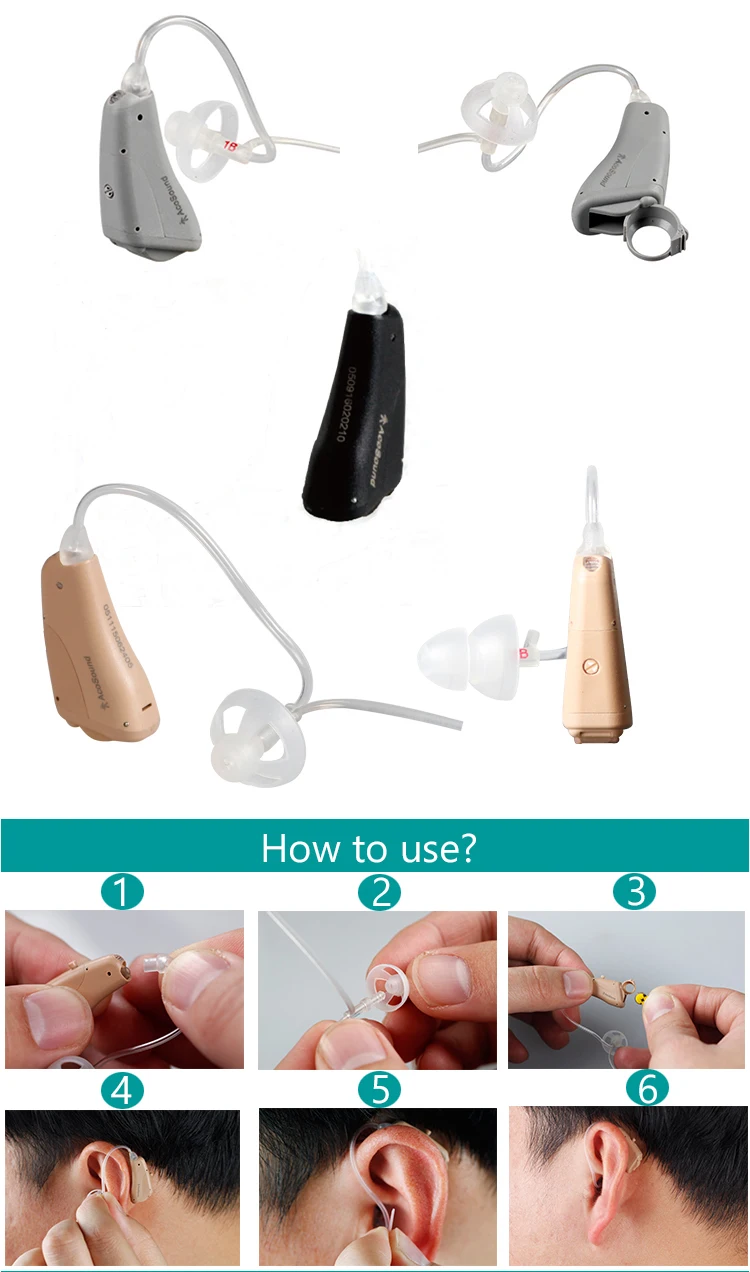 High Quality Open Fit Fda Approved Noise Cancelling Digital Hearing Aid