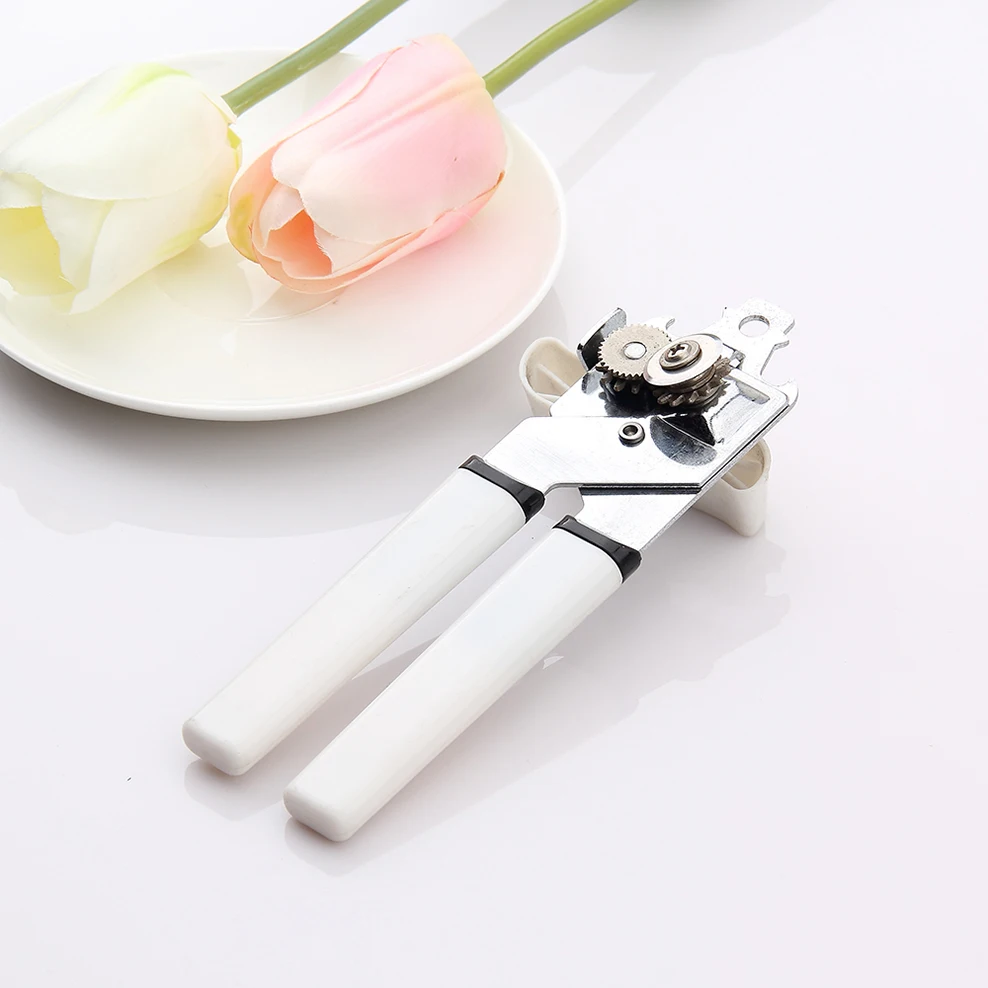 Safe Stainless Steel Plastic Bottle Opener With Keyring
