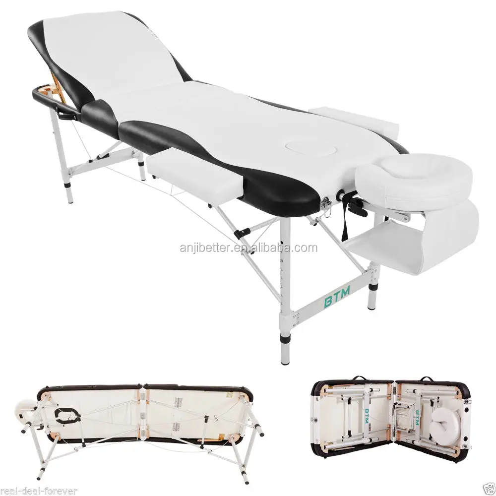 Portable Massage Table Spa Therapy Beauty Couch Bed Portable