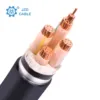 Factory supply 4 core copper power cable low voltage