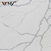 Solid Surface Cut to Size White Calacatta Quartz Stone Quartz Tops for Home