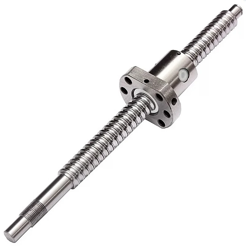factory rolled thread ballscrew sfu3210-1000mm end machining for