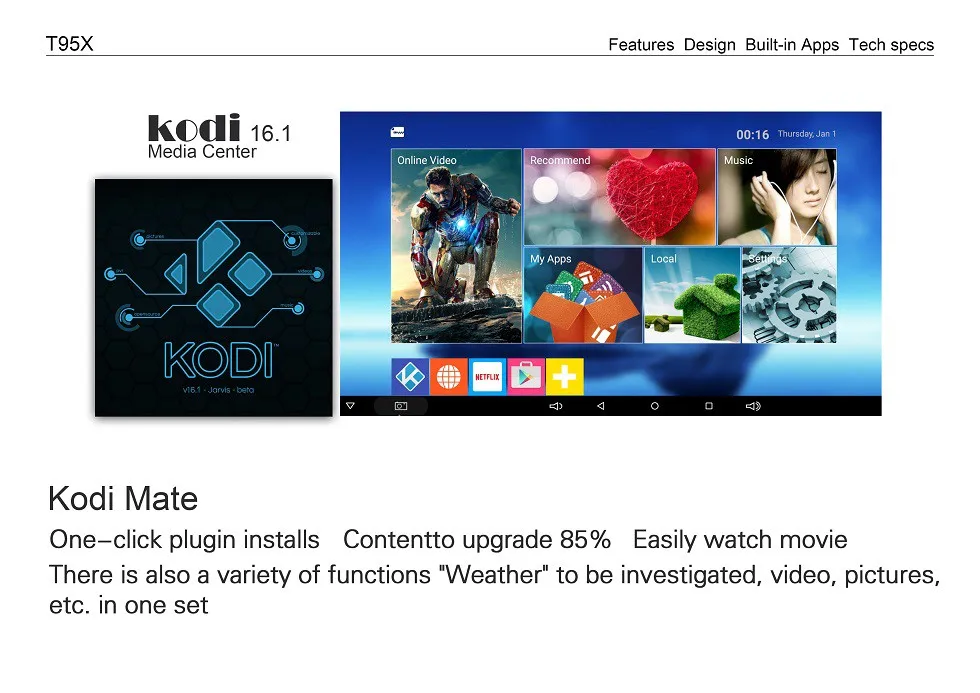 Download Kodi 16.1 Per Android