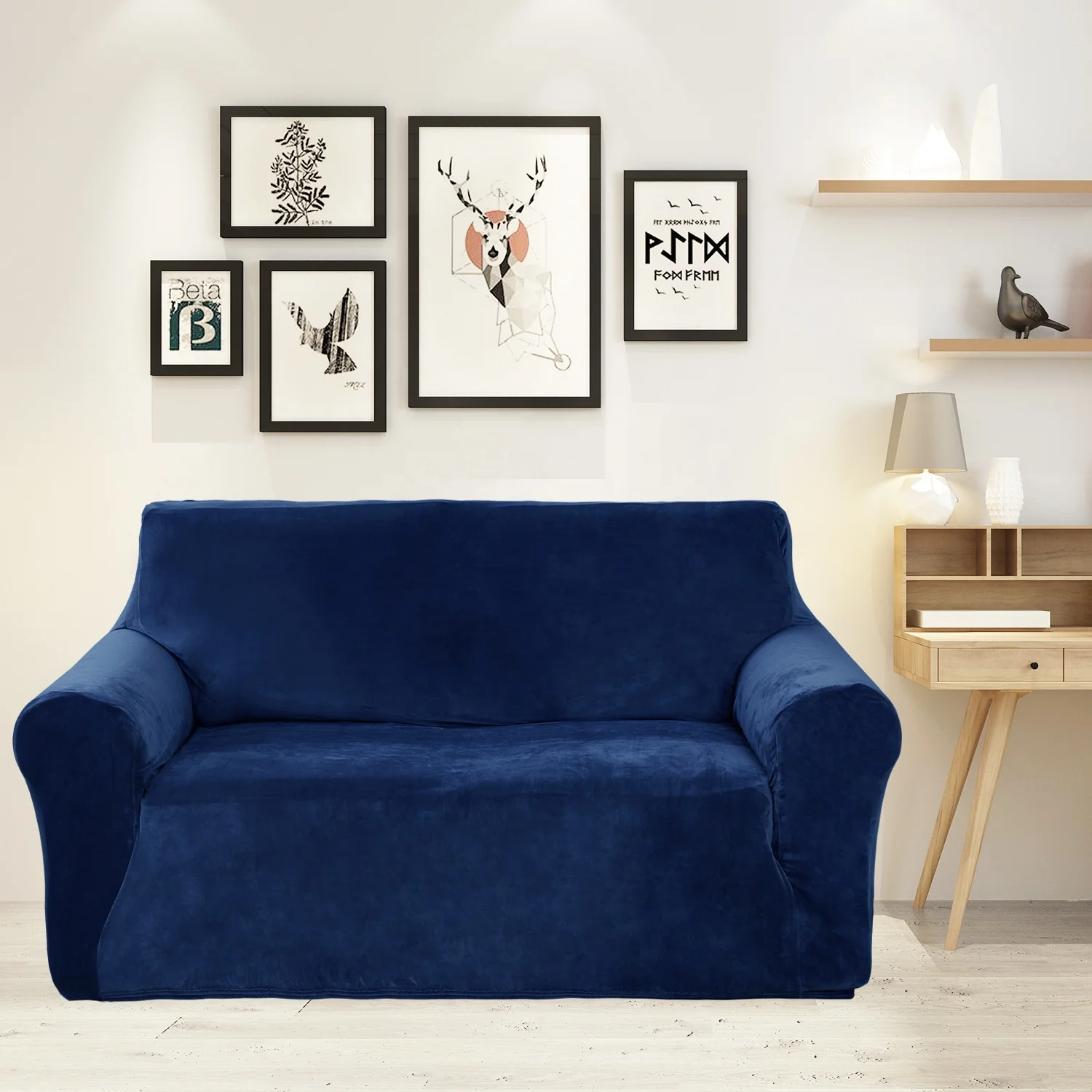  KUYUC Mantas para sofá, funda de sofá tejida para decoración  del hogar, oficina, viajes y decoración del hogar (color azul, tamaño: 70.9  x 141.7 in) : Hogar y Cocina