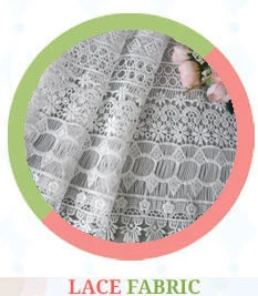 Sarees Nylon Knitting Eyelash Lace Fabric in Surat