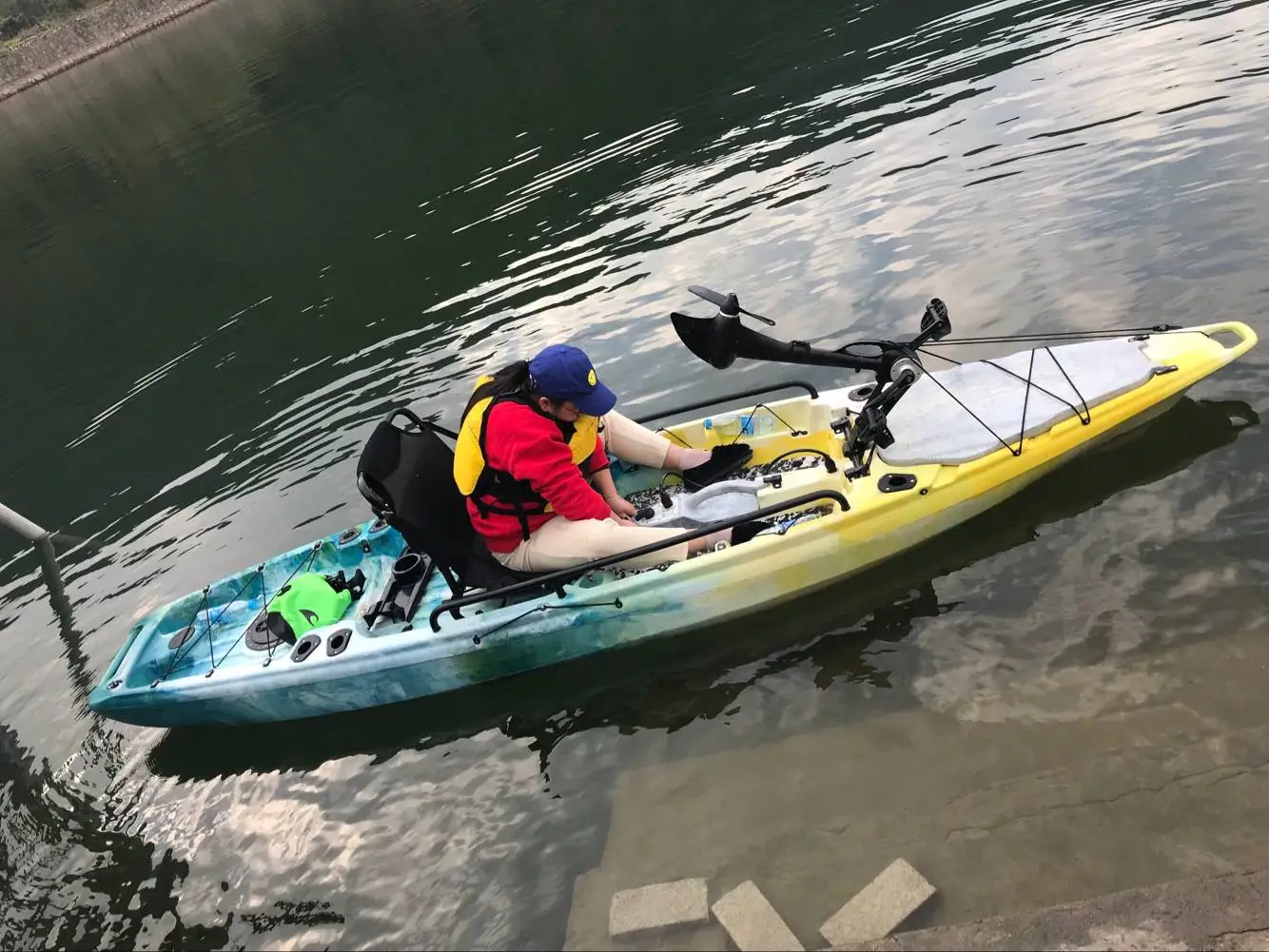 Pedal Kayak With Electric Motor From China - Buy Fast 