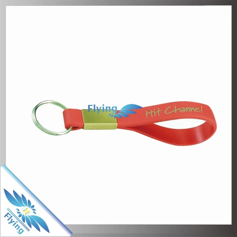Silicone Loop Keychain,Wristband Keyring,Rubber Key Chain Buy Silicon