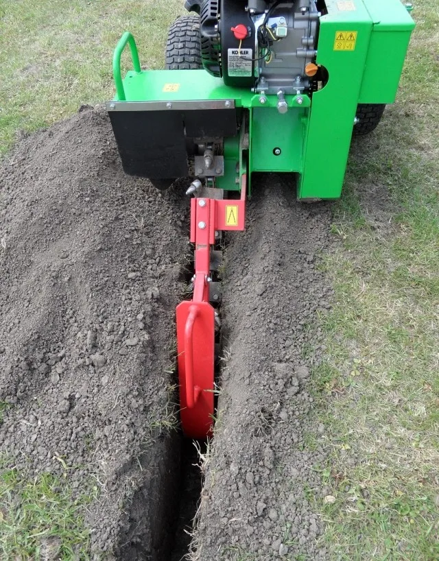 Water Irrigation Trencher With Selfpropelled System Buy Tractor 3