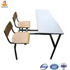 Cost effective Attached Primary School Student Studying Desk And Chair