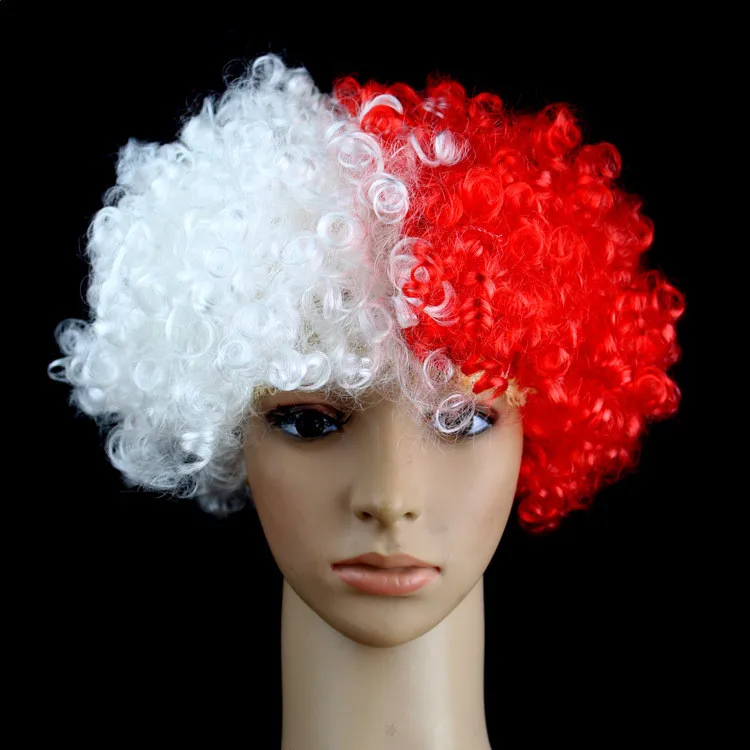 High Quality Colorful Soccer Sports Fan Cock Wigs Buy Cock Wigs