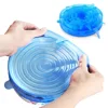 OEM Lids Bottle Caps Closures 8 Pack Private Label 1 Color Logo Silicone Stretch Lids