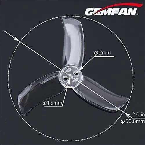 Multiplex MPX-Propeller 5,0x4,0 Zoll (12,7x10,2 Cm) – Ersatzpropeller Für Modellflugzeuge | Robuster Zweiblatt-Prop