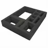 25mm Cube reclaimed Bulk Black White Grey XPE PU CR die cut foam