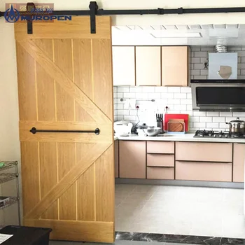 Aluminum Barn Garage Door Sliding Frameless Glass Shower Door