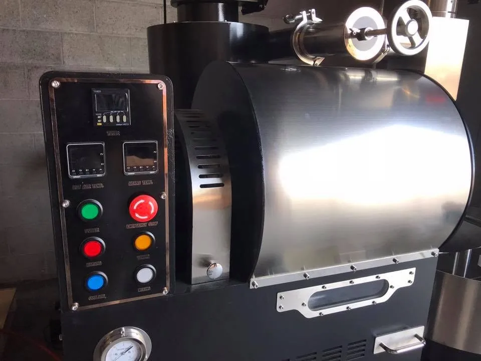 Made In China Coffee Roaster Industrial 20kg Gas Propane Drum Coffee