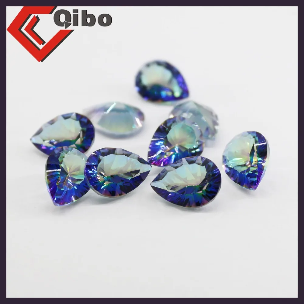 Natural Semiprecious Loose Mystic Topaz Gemstone For Jewelry Buy