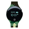 Smart Watch Bluetooth Photometer Step Push Information Large Screen Digital Colorful Leather Watch