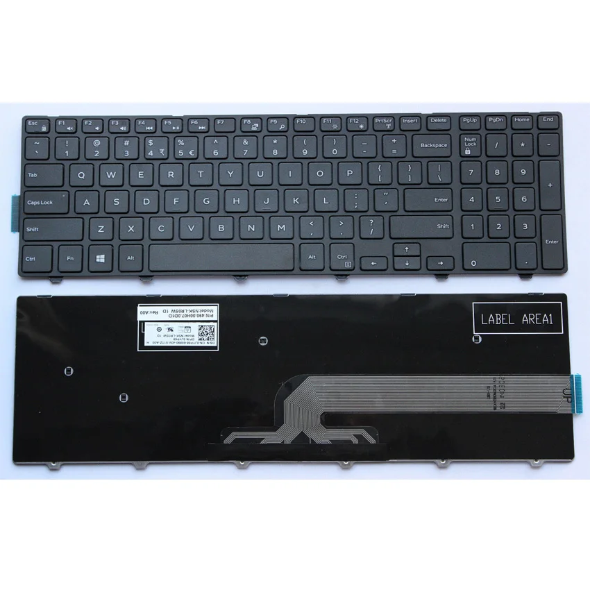 Tested New Us Keyboard For Dell Inspiron 15 3000 3541 Laptop Jyp58 ...