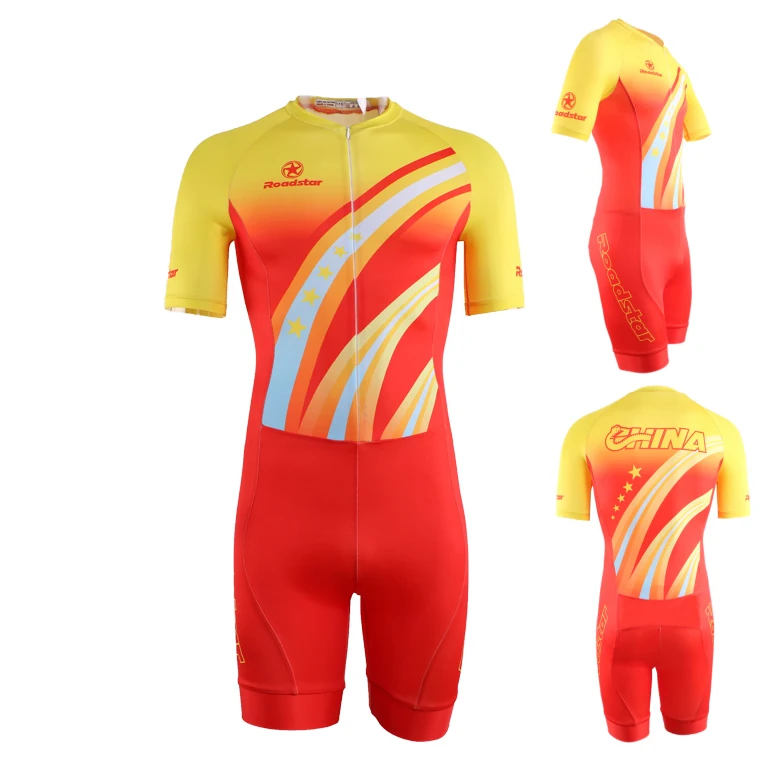 Custom Short Track Compression Lycra Racing Inline Speed Skating Skin