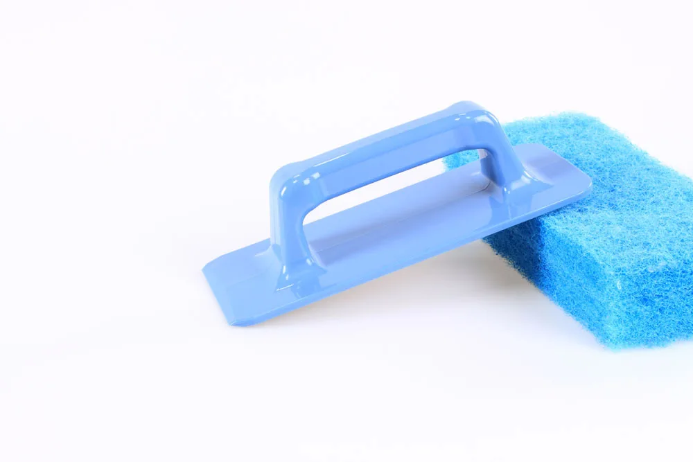 Plastic Scouring Pad Brush With Handle Buy Ergonomic Handle Cleaning