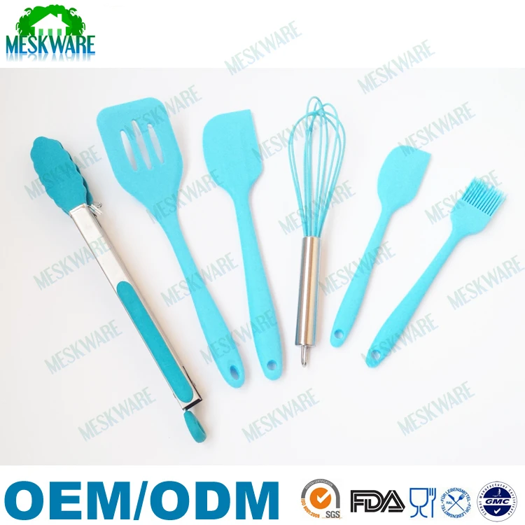 Solid Top Quality Heat Resistant Silicone Cooking Utensils Solid Top Quality Heat Resistant