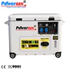 Newly Designed!!! Factory Direct Sale POWERGEN Lift-lid Type 60Hz Silent Diesel Generator 8KVA with Cooling Fan