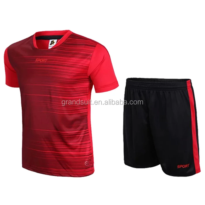 Top Quality Blank Soccer Jersey Various Types Colorful Football Shirt
