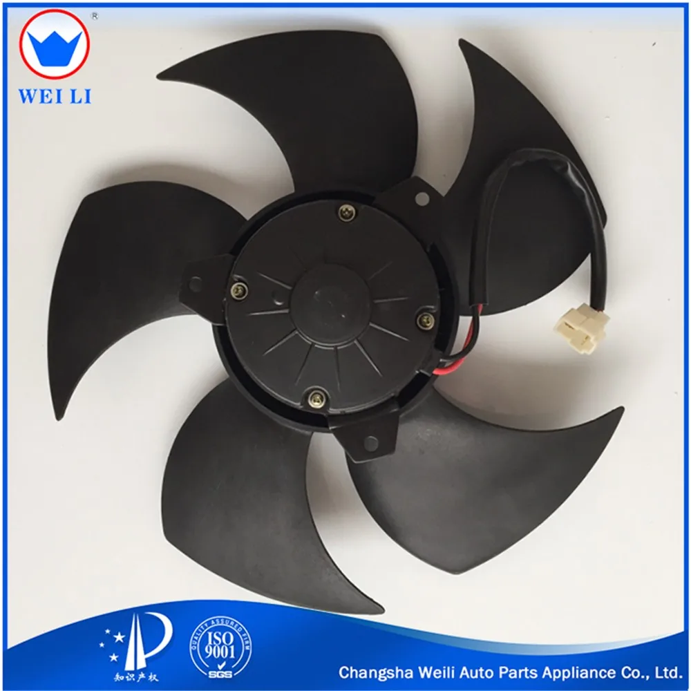 Factory Supply Auto 24/12v Ac Fan Radiator Condenser Fan For Auto Parts