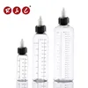 hot sell 120ml e-liquid plastic bottles with twist dropper drip twist off cap