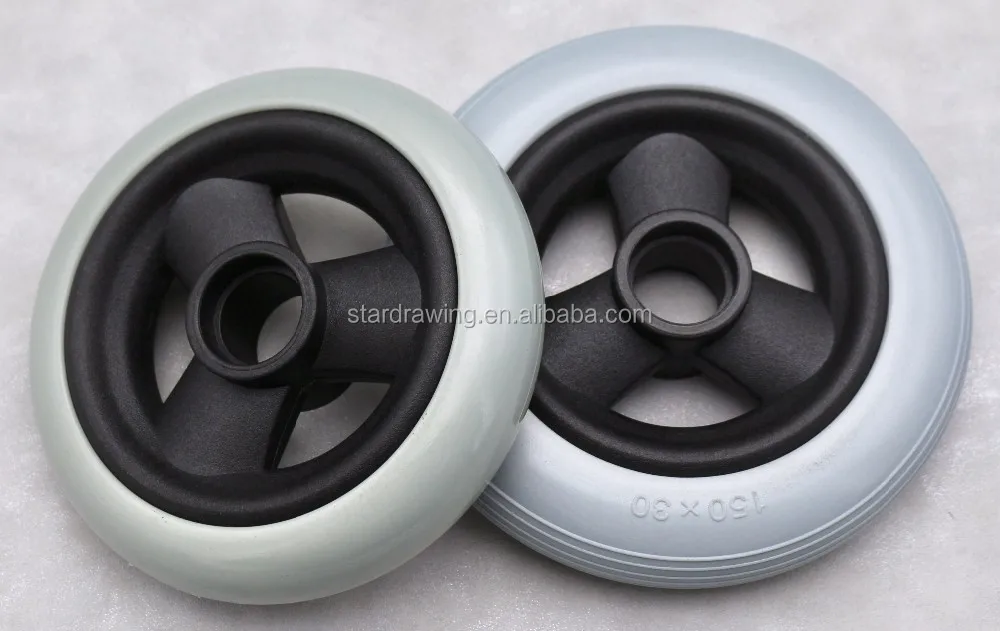 Ss Pu Foam Material Soft Roll Replacement 178 X 45mm 7 Inch Wide Wheels Wheelchair Buy 7 Inch