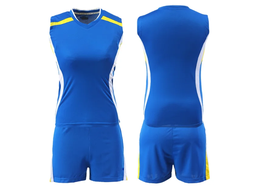 2016 Wholesale New Simple Design Women Sleeveless Volleyball Jersey For
