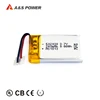 Customized High Capacity PDA Notebook Lithium-polymer Battery, Cell Pack, 502030/240mAh 3.7V