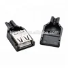 USB Type-A A 2.0 Female 4 Pin Plug Connector jack Socket DIY