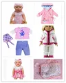 Free Shipping 4set Backpack Doll Clothes coat Wear fit 43cm Baby Born zapf Children best Birthday