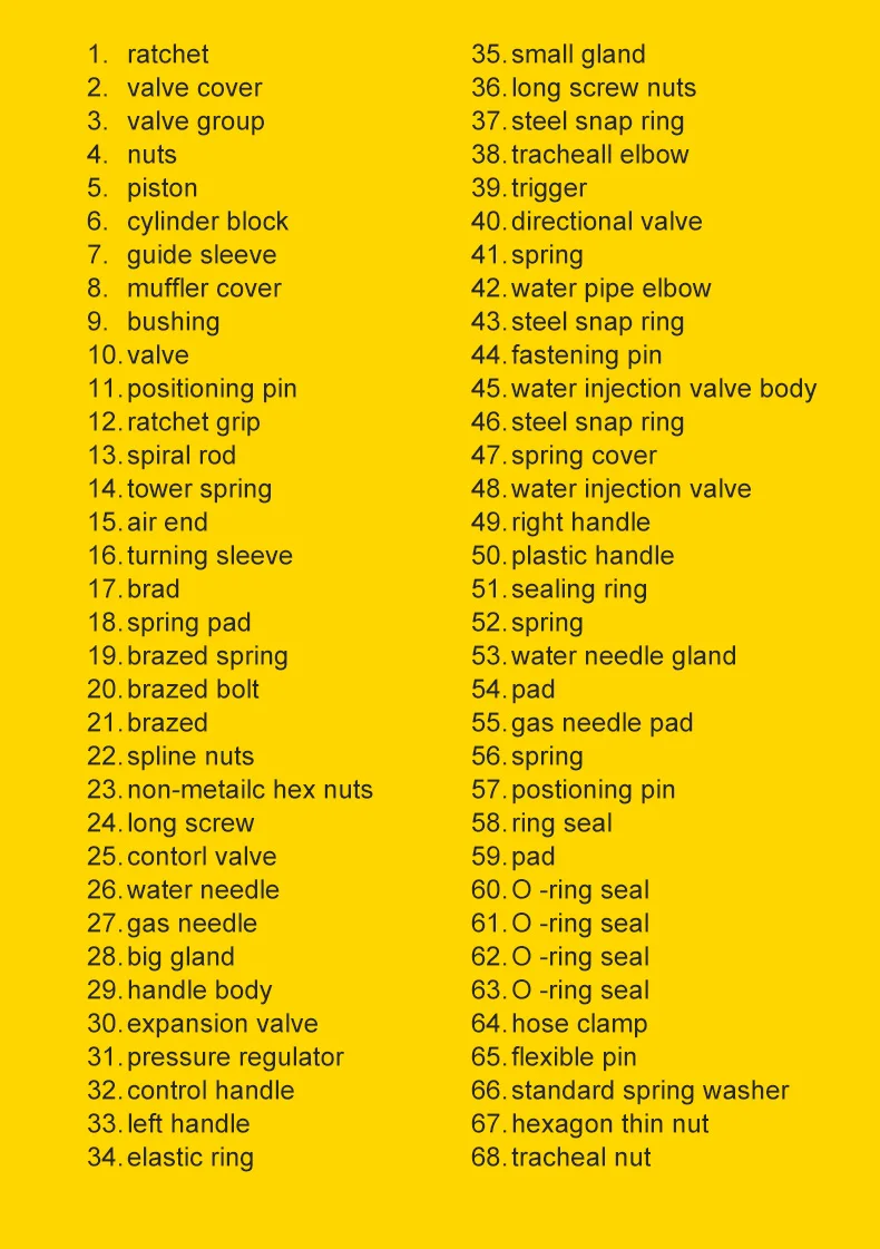 Heavy duty low noise pneumatic mining air breaker hammer used in drill
