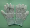 Palm PU Coated Conductive Gloves For Electronic Working