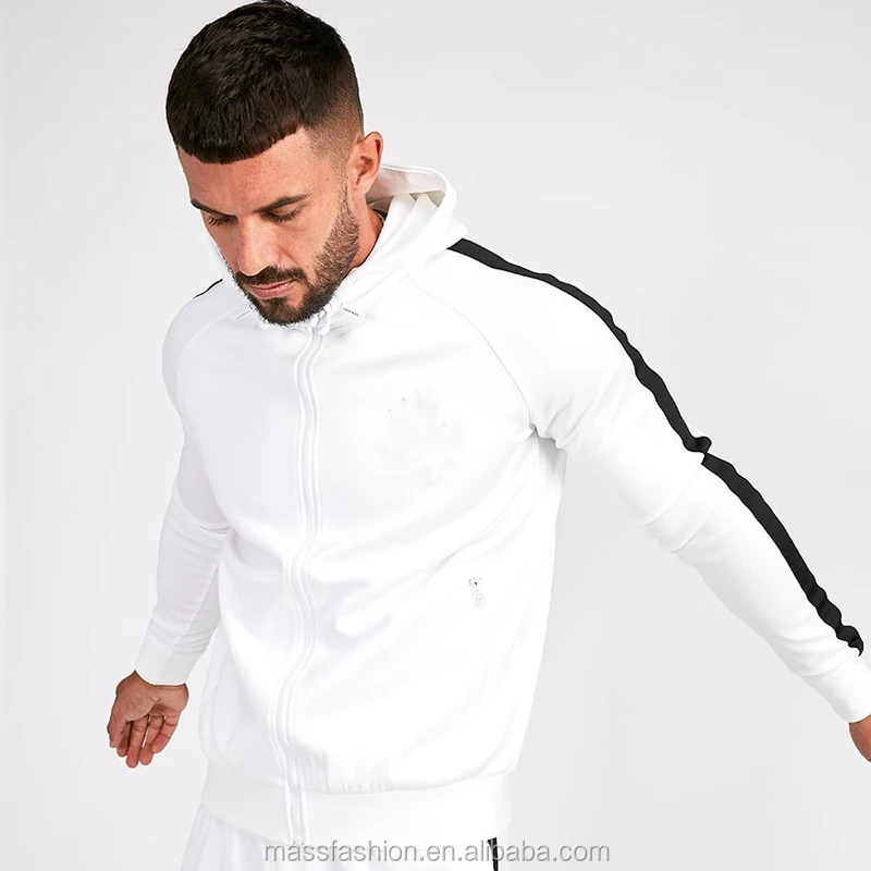 white hoodie streetwear