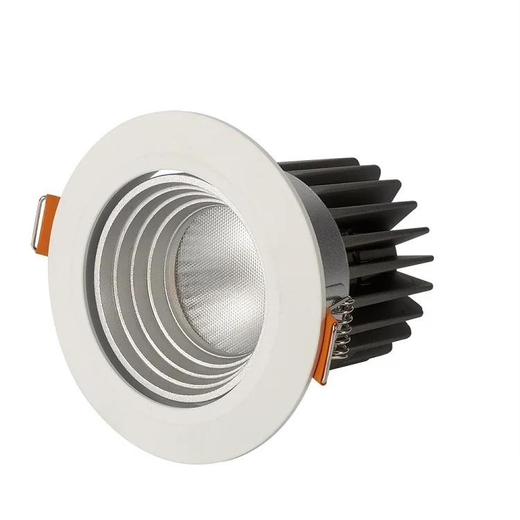 Multiple Colorful Reflector Round Recessed UGR<10 LED Spotlight