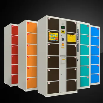 Mailbox Digital Coin Operated Electrical Metal Parcel Locker