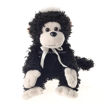 black monkey stuffed animal