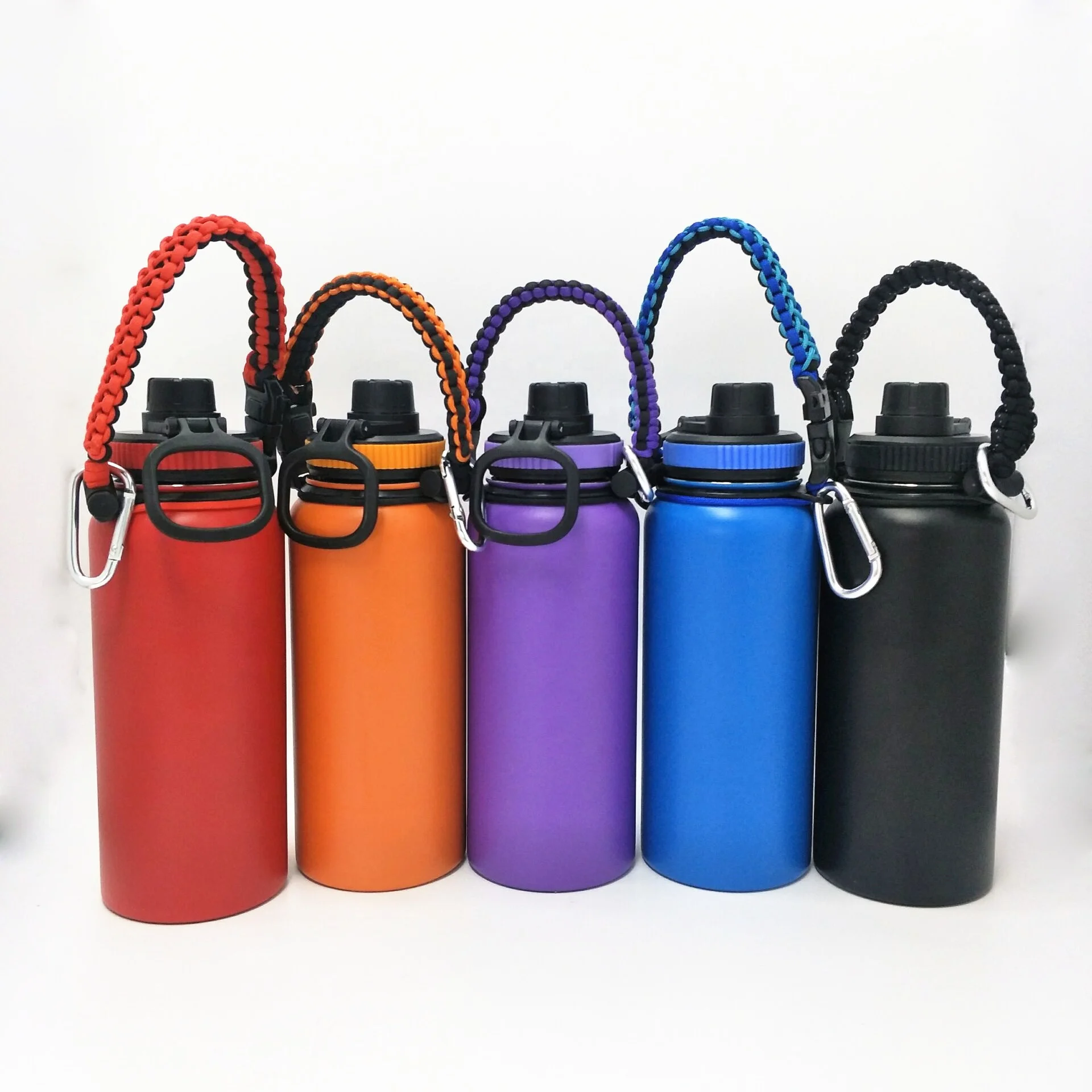 32oz 40oz Stainless Steel Flask Vacuum Insulated Wide Mouth Thermos