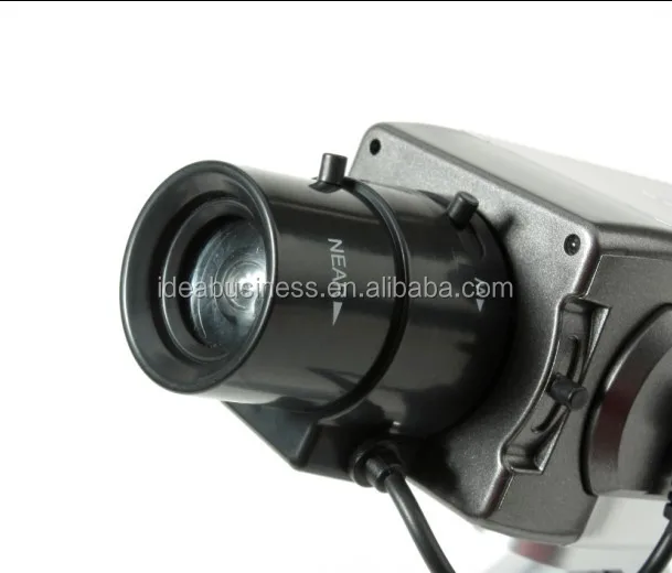 Universal Home Dummy Security Camera W/ Motion Sensor Blinking Red