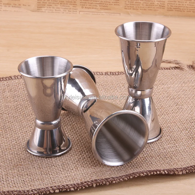 25ml 35ml 45ml Wine Jigger Double Cocktail Measuring Jiggers Stainless