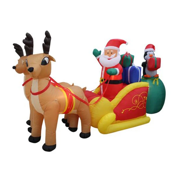 2017 Custom Inflatable Christmas Santa /new Christmas Inflatable Santa