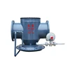 Large gas pressure regulator with external modular structure of pressure collecting tube