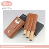 brand new model cigar holder , leather cigar travel case for gentleman