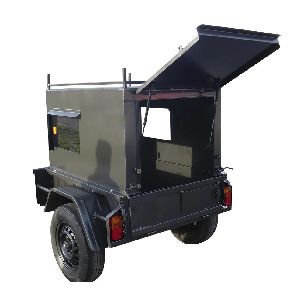 5*3 Best Aluminium Custom Hunting Dog Hauling Trailers For Truck For