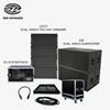 LA210 active china guangzhou outdoor 1000w line array speakers +rcf style line array active 10